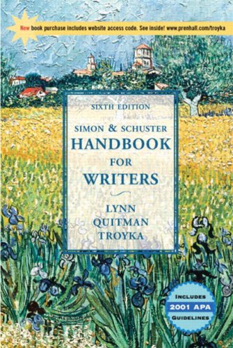 Beispielbild fr Simon And Schuster Handbook for Writers zum Verkauf von Wonder Book