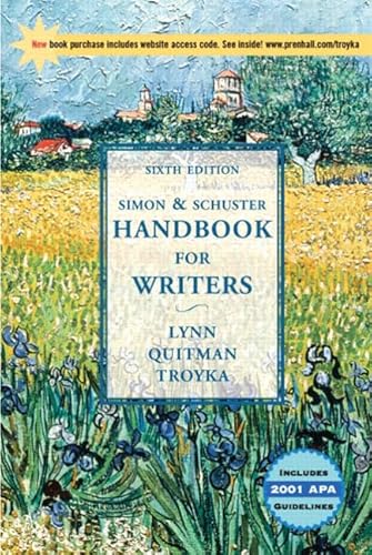 Imagen de archivo de Simon And Schuster Handbook for Writers a la venta por BookHolders