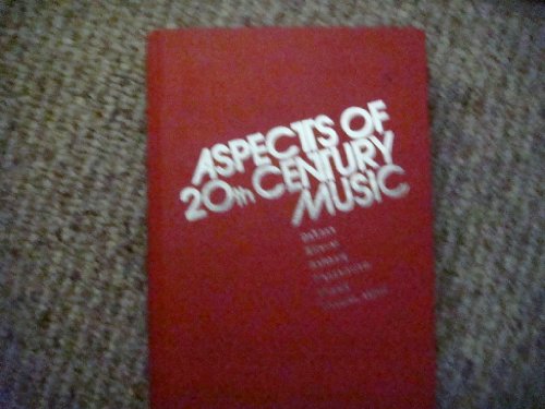 Stock image for Aspects of Twentieth Century Music for sale by ThriftBooks-Atlanta