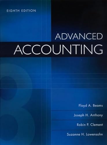 9780130493644: Advanced Accounting: International Edition