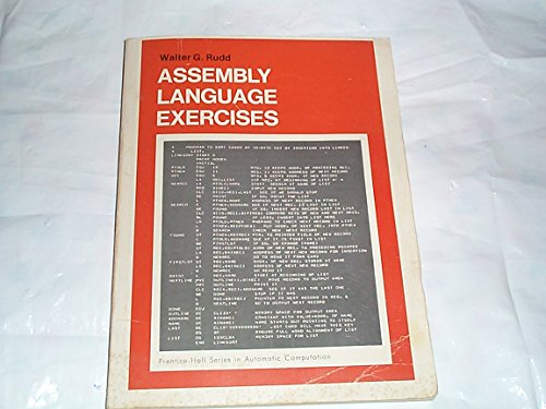 9780130495105: Assembly Language Exercises