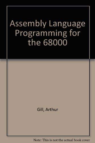 9780130495297: Assembly Language Programming for the 68000
