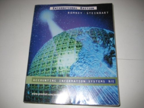 Beispielbild fr Accounting Information Systems (International Edition) zum Verkauf von Phatpocket Limited