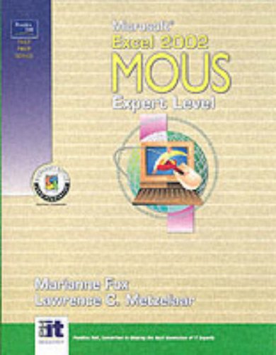 Stock image for Prentice Hall Test Prep Series: Microsoft Excel 2002 MOUS Expert Level for sale by Ergodebooks