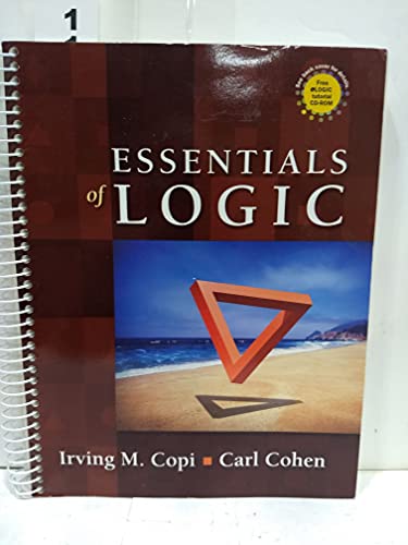 Imagen de archivo de Essentials of Logic a la venta por Better World Books