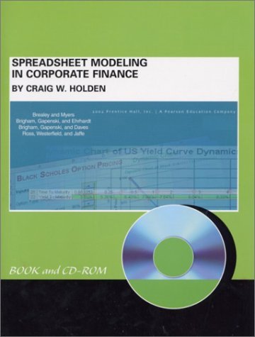 Imagen de archivo de Spreadsheet Modeling in Corporate Finance (Generic edition) a la venta por WorldofBooks