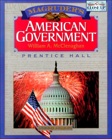 Beispielbild fr Magruder's American Government: 2000 zum Verkauf von SecondSale