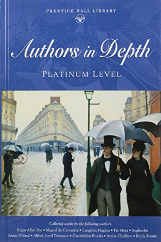 Stock image for Authors in Depth: Platinum Level (Prentice Hall Literature Library) for sale by Dunaway Books