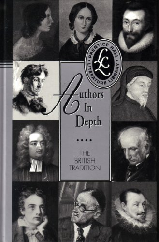 9780130504050: Authors in Depth: The British Tradition (Prentice Hall literature library)