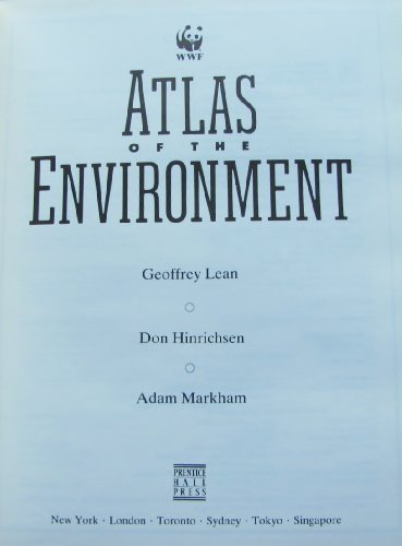 9780130504692: Atlas of the Environment