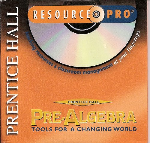 9780130504784: Prentice Hall Resource Pro: Algebra