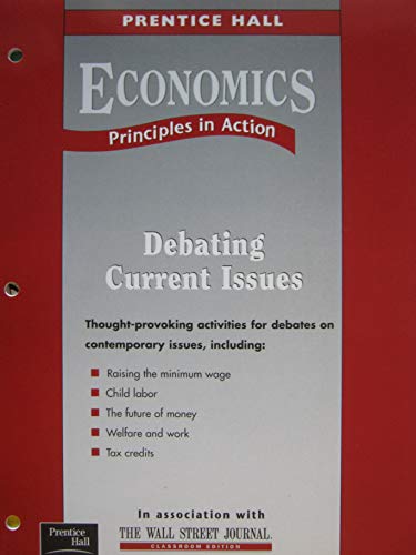 Imagen de archivo de Economics Principles in Action Debating Current Issues a la venta por Nationwide_Text