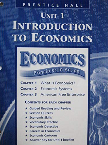 Stock image for Prentice Hall Economics: Principles in Action Chapter Resources for sale by GoldenWavesOfBooks
