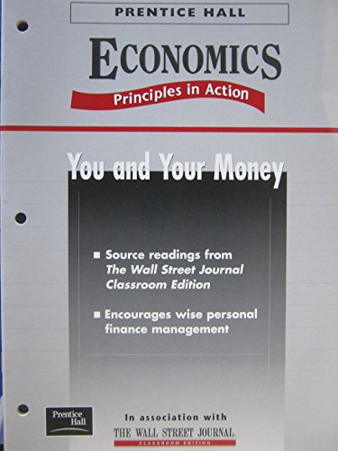 Stock image for Prentice Hall Economics Principles in Action You and Your Money for sale by Hawking Books