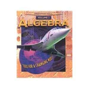 Stock image for Algebra Tools for a Changing World Volume 2 for sale by Better World Books