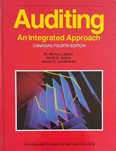 9780130509727: Auditing: An Integrated Approach