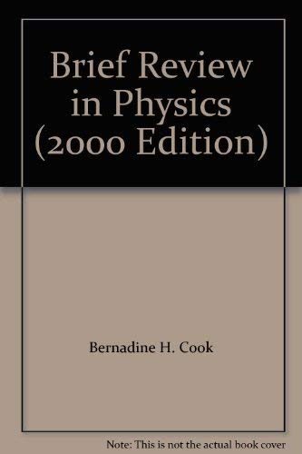 Beispielbild fr Brief Review in Physics (2000 Edition) zum Verkauf von Better World Books