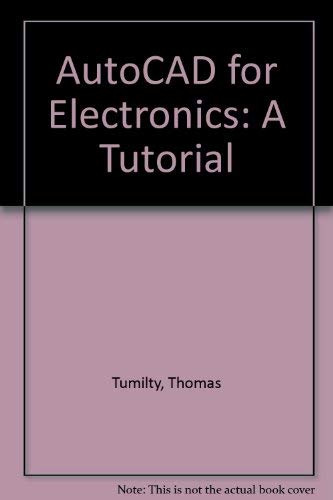 Stock image for Autocad for Electronics: A Tutorial for sale by Mispah books