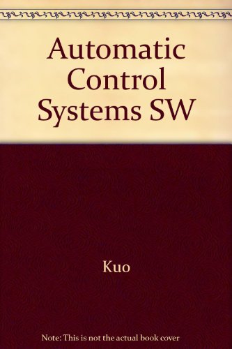Stock image for Automatic Control Systems SW for sale by -OnTimeBooks-