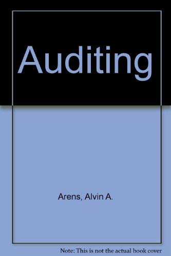 Stock image for Auditing, an integrated approach for sale by HPB-Red