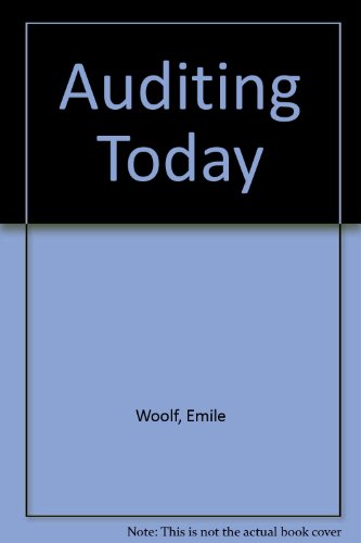 9780130521422: Auditing Today