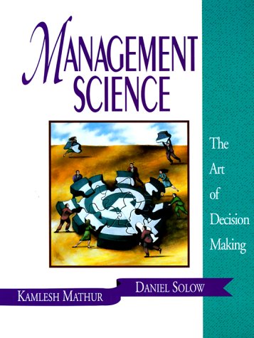 9780130521439: Management Science: The Art of Decision Making/Book and Disk