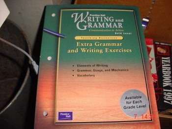 Imagen de archivo de Writing and Grammar, Grade 9 : Communication in Action a la venta por Better World Books