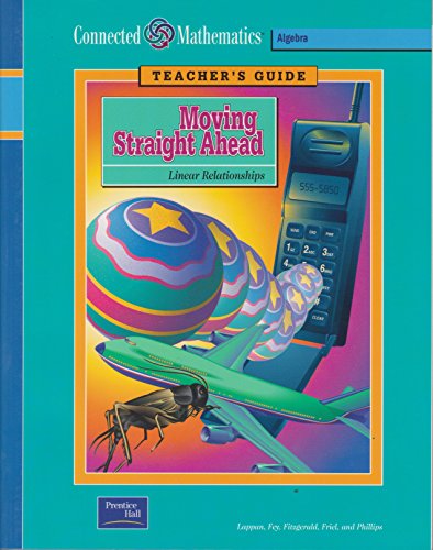 9780130531049: Moving Straight Ahead: Connected Mathematics, Teacher's Guide: Grade 7, Algebra