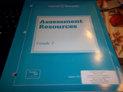 Imagen de archivo de Connected Mathematics: Assessment Resources, Grade 7 a la venta por Allied Book Company Inc.