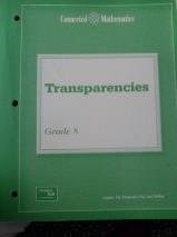 TRANSPARENCIES Connected Mathematics Grade 8 - Fey, Fitzgerald, Friel, and Phillips Lappan