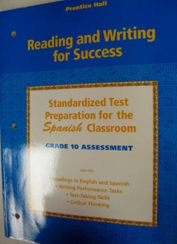 Beispielbild fr Reading And Writing For Success: Spanish Student Test Prep For Grade 10 (Spanish Edition) zum Verkauf von Wonder Book