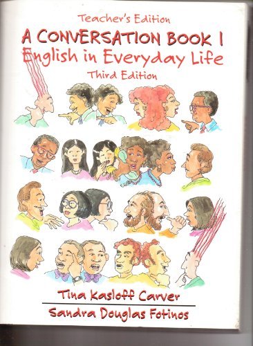 Imagen de archivo de Conversation, Book 1: English in Everyday Life a la venta por Ergodebooks