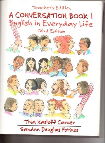 Stock image for Conversation, Book 1: English in Everyday Life for sale by St Vincent de Paul of Lane County