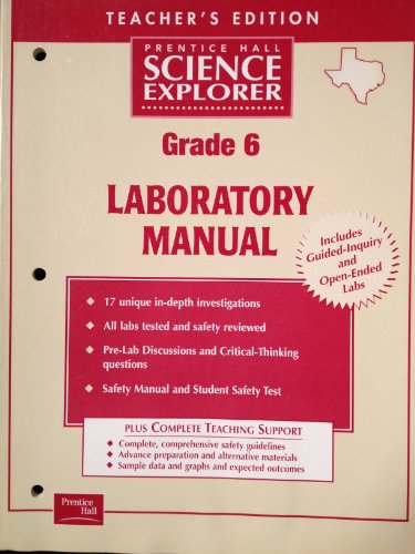 9780130538093: Prentice Hall Science Explorer Laboratory Manual Grade 6