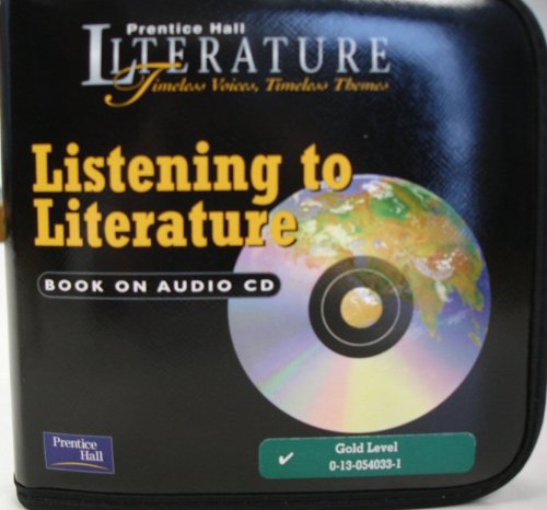 9780130540331: Prentice Hall: Listening to Literature Book on Audio CD