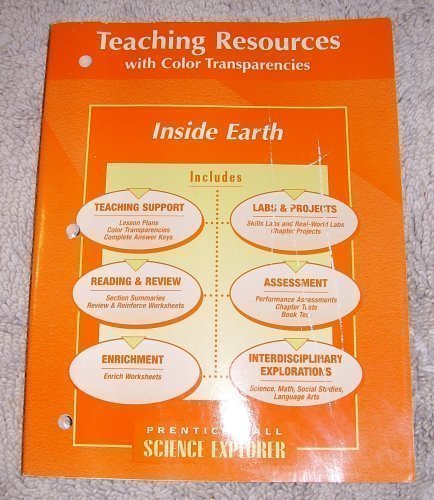 Stock image for Prentice Hall Science Explorer - Inside Earth - Teaching Resources With Color Transparencies ; 9780130540775 ; 0130540773 for sale by APlus Textbooks
