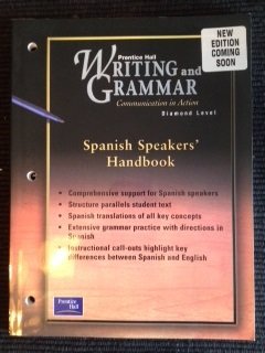 Stock image for Prentice Hall Writing and Grammar Diamond Level Spanish Speaker's Handbook. (Paperback) for sale by Allied Book Company Inc.