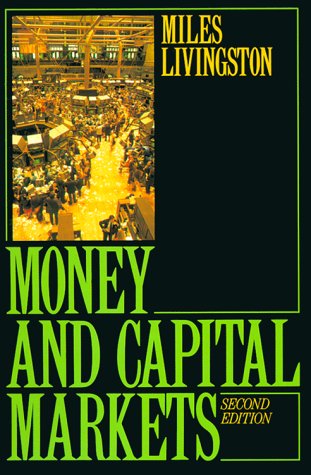 Imagen de archivo de Money and Capital Markets a la venta por HPB-Red