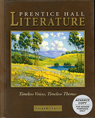 Imagen de archivo de Prentice Hall Literature Timeless Voices Timeless Theme: Silver Edition a la venta por SecondSale