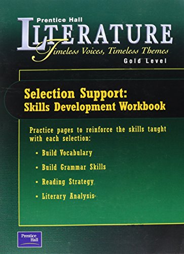 Stock image for Prentice Hall Literature Timeless Voices Timeless Themes 7th Edition Selection Support Workbook Grade 9 2002c for sale by ThriftBooks-Dallas