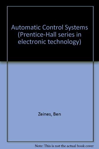 Stock image for Automatic Control Systems for sale by Sleepy Hollow Books