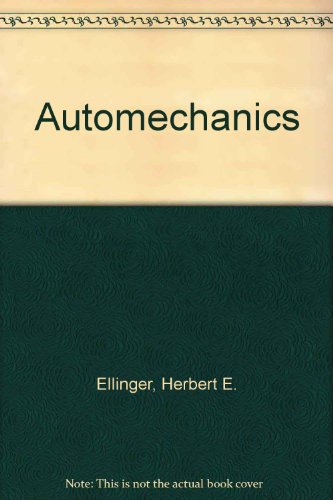 Imagen de archivo de Automechanics a la venta por George Cross Books