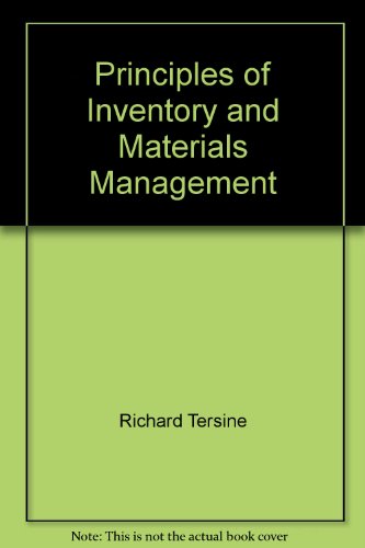 9780130553850: Principles of Inventory and Materials Management