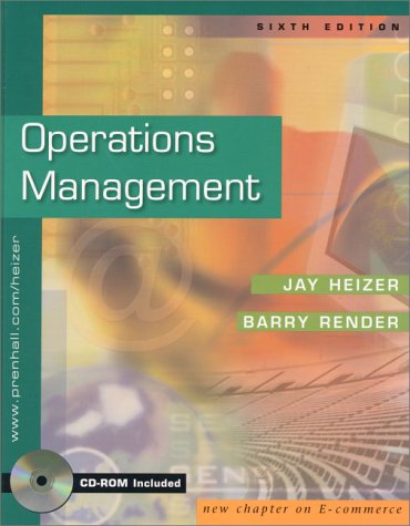 Stock image for Operations Management and Interactive CD for sale by HPB-Red