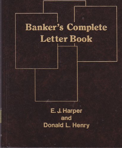 Stock image for Banker's Complete Letter Book for sale by a2zbooks