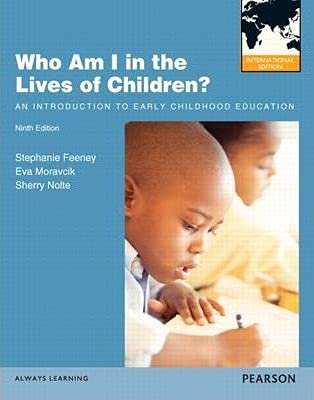 9780130568038: Who Am I in the Lives of Children? & Portfolio Planner Pkg.