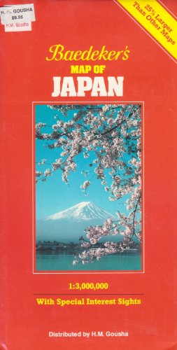 Stock image for Baedeker Map of Japan for sale by Books Puddle