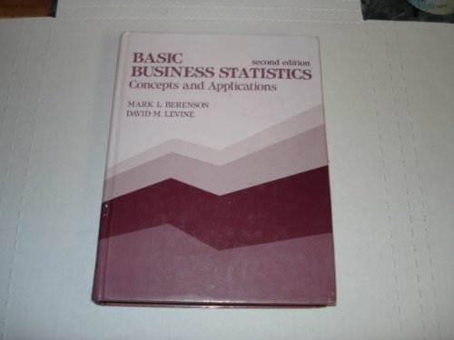 Stock image for Basic Business Statistics: Concepts and Applications for sale by HPB-Red