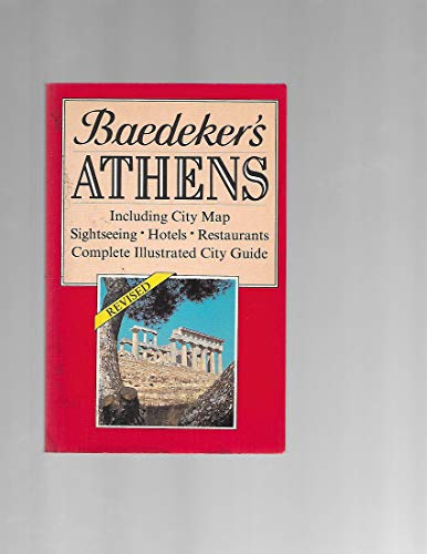 Beispielbild fr Baedeker Athens (Baedeker's City Guides) zum Verkauf von Wonder Book