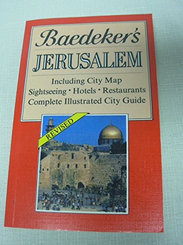 9780130580177: Baedeker Jerusalem [Lingua Inglese]